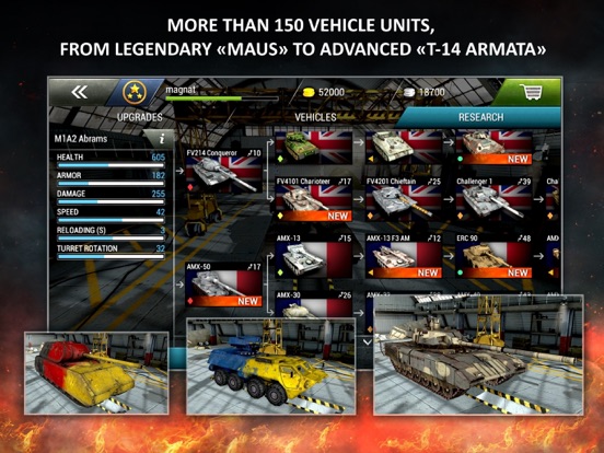 Capturas de tela do Tanktastic - 3D Tanks Online iPad 
