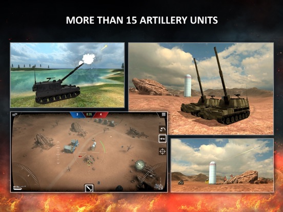 Capturas de tela do Tanktastic - 3D Tanks Online iPad 