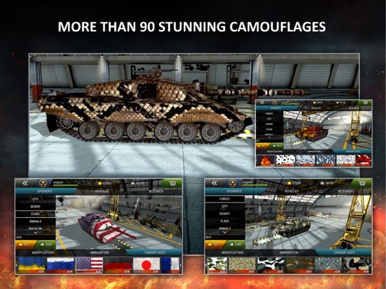Capturas de tela do Tanktastic - 3D Tanks Online iPad 