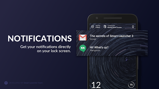 Black Hole - Lock screen Screenshots