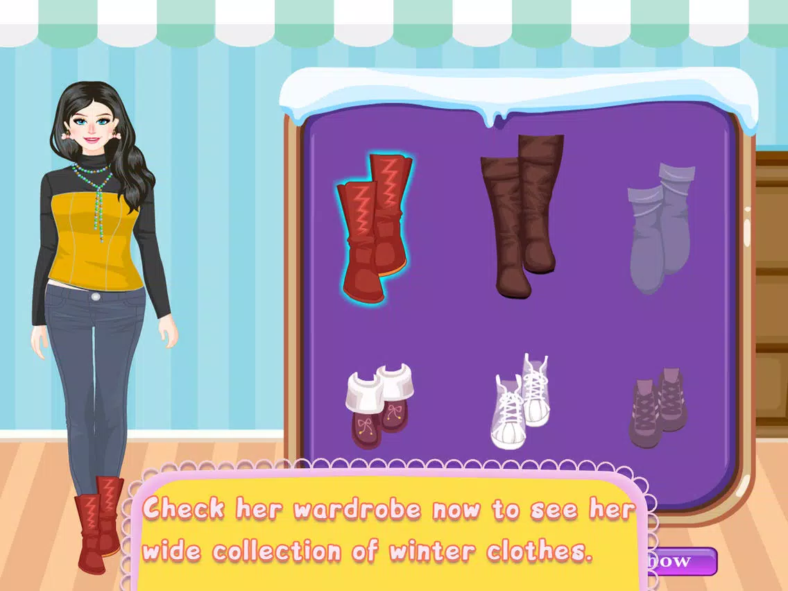 Winter Land Game iPad Screenshots