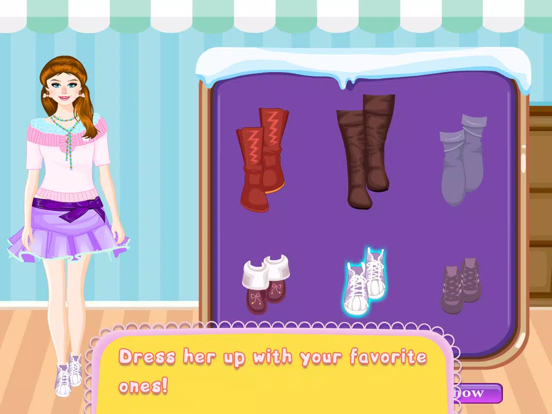 Winter Land Game iPad Screenshots