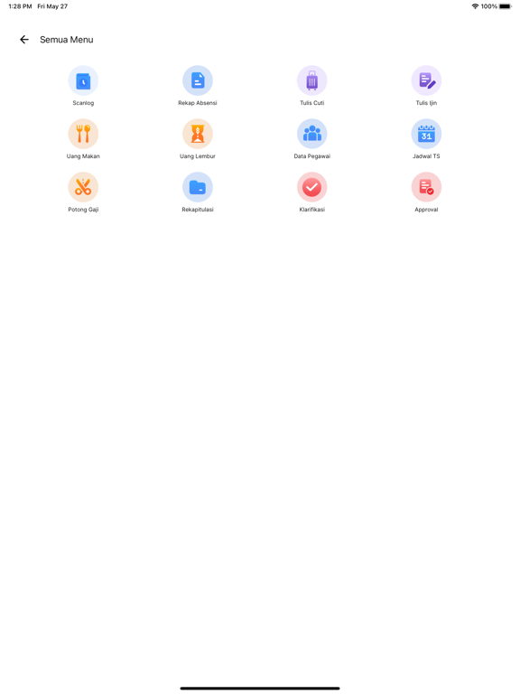 Nexa Absensi iPad Screenshots