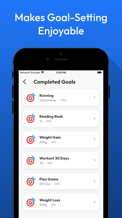 GoalMaster - Goal achievement Screenshots