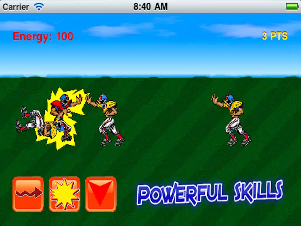An Unlimited Football Run Free iPad Screenshots