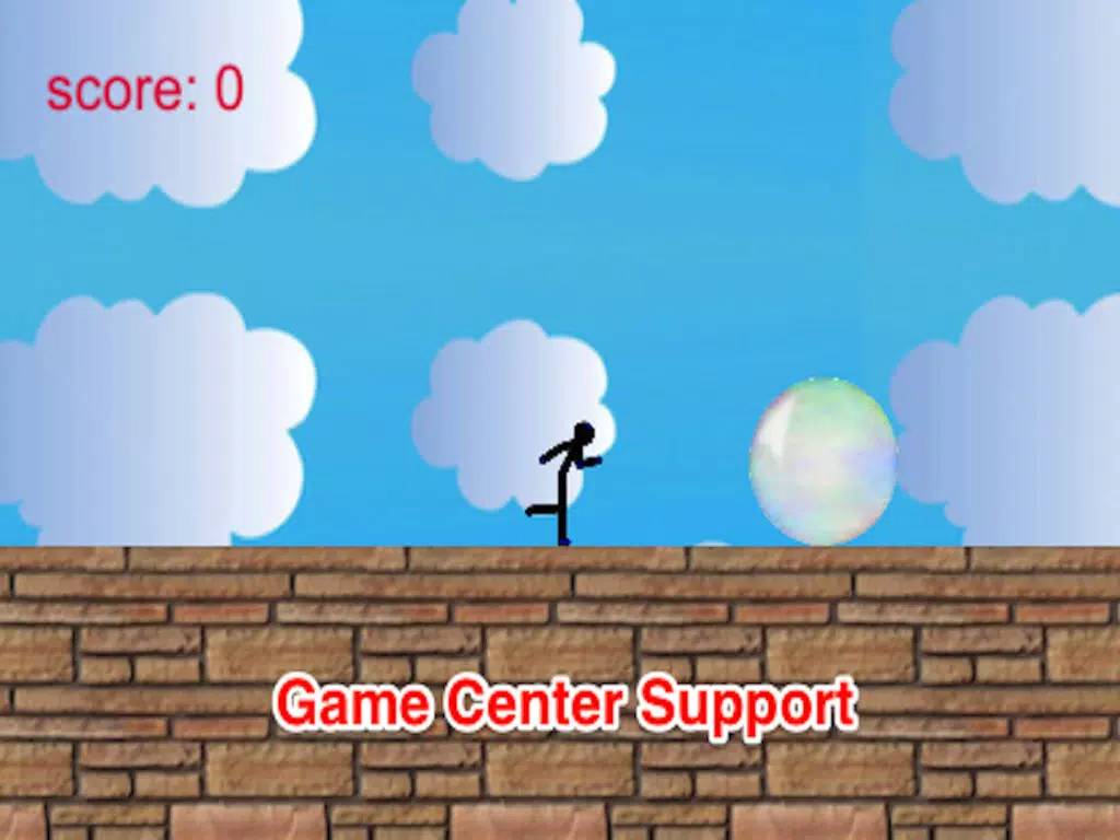Amazing Bubble And Star: Stickman Runner Free iPad スクリーンショット