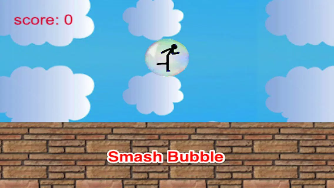 Amazing Bubble And Star: Stickman Runner Free スクリーンショット