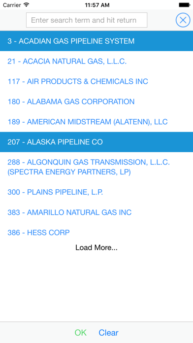 Pipeline Info Mgmt Mapping Screenshots