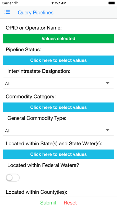 Pipeline Info Mgmt Mapping Screenshots