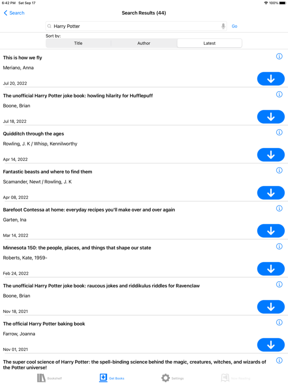 BARD Mobile iPad Screenshots
