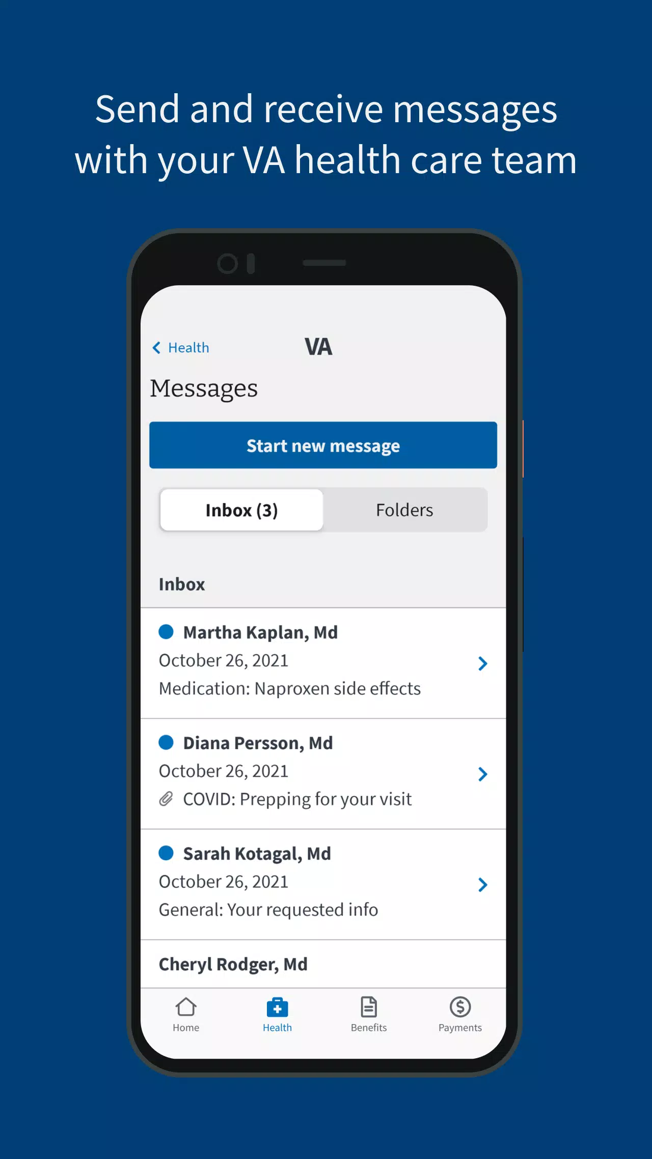 VA: Health and Benefits Screenshots