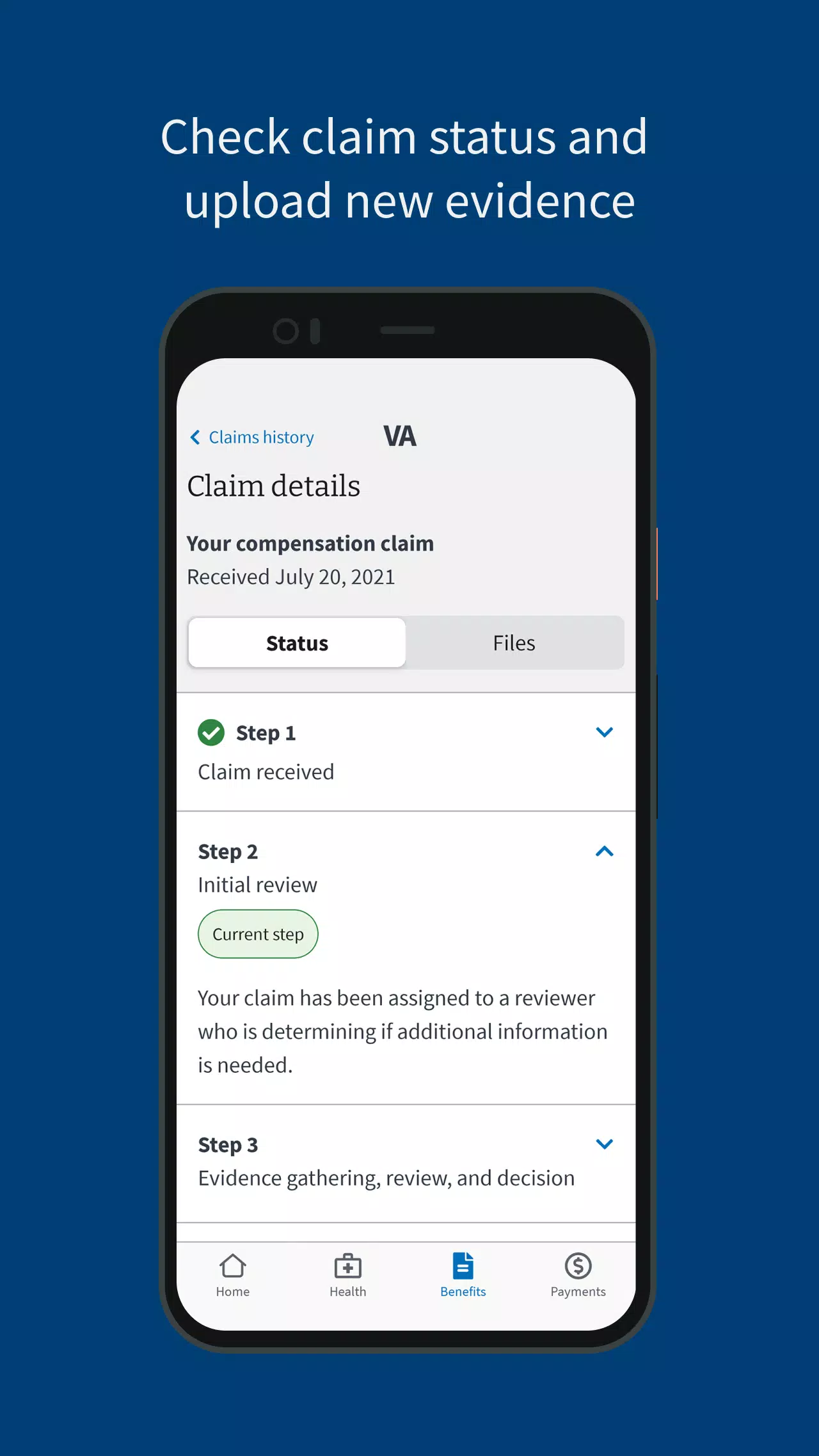 VA: Health and Benefits Screenshots