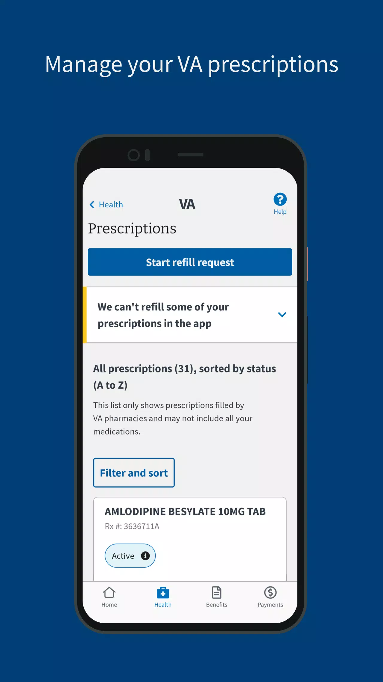VA: Health and Benefits Screenshots