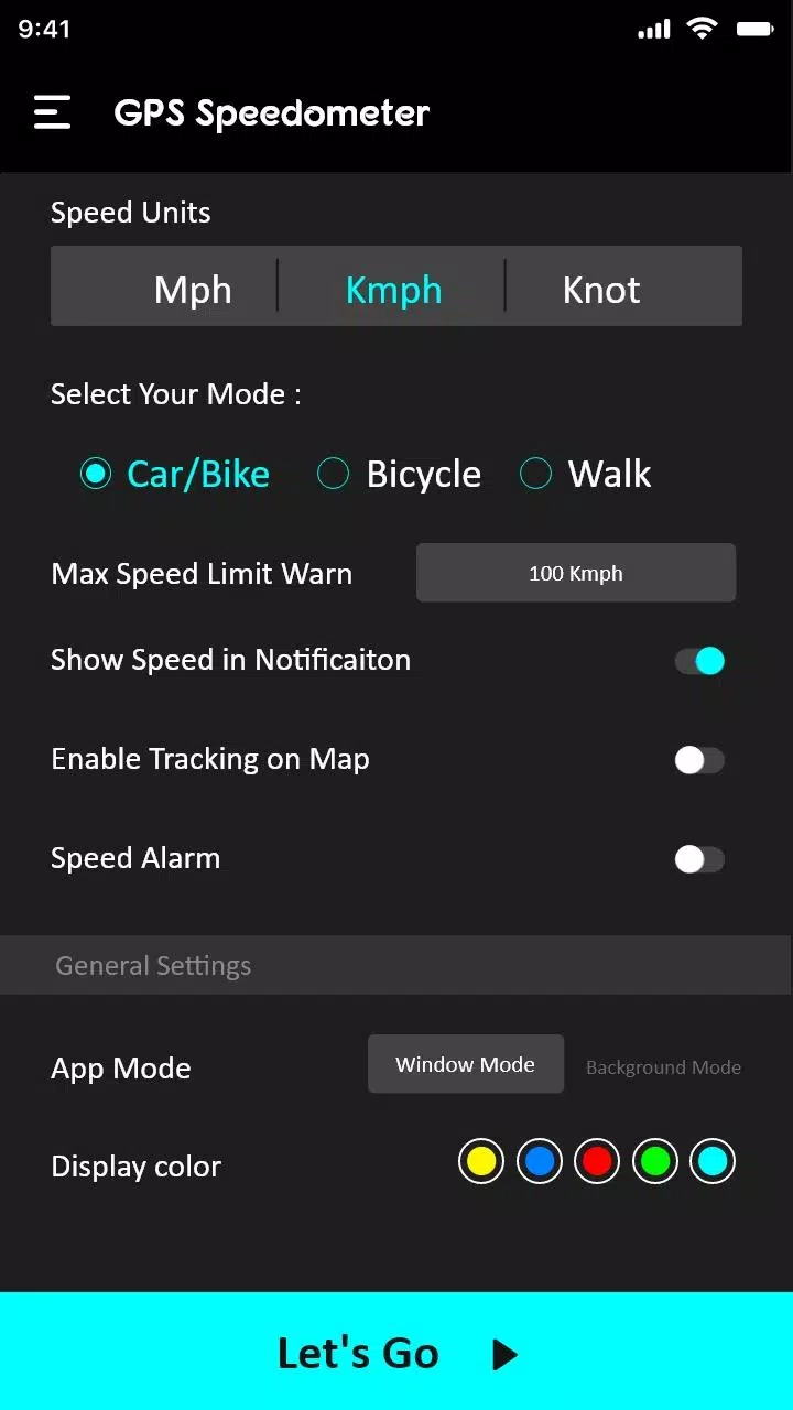 GPS Speedometer - Odometer App स्क्रीनशॉट