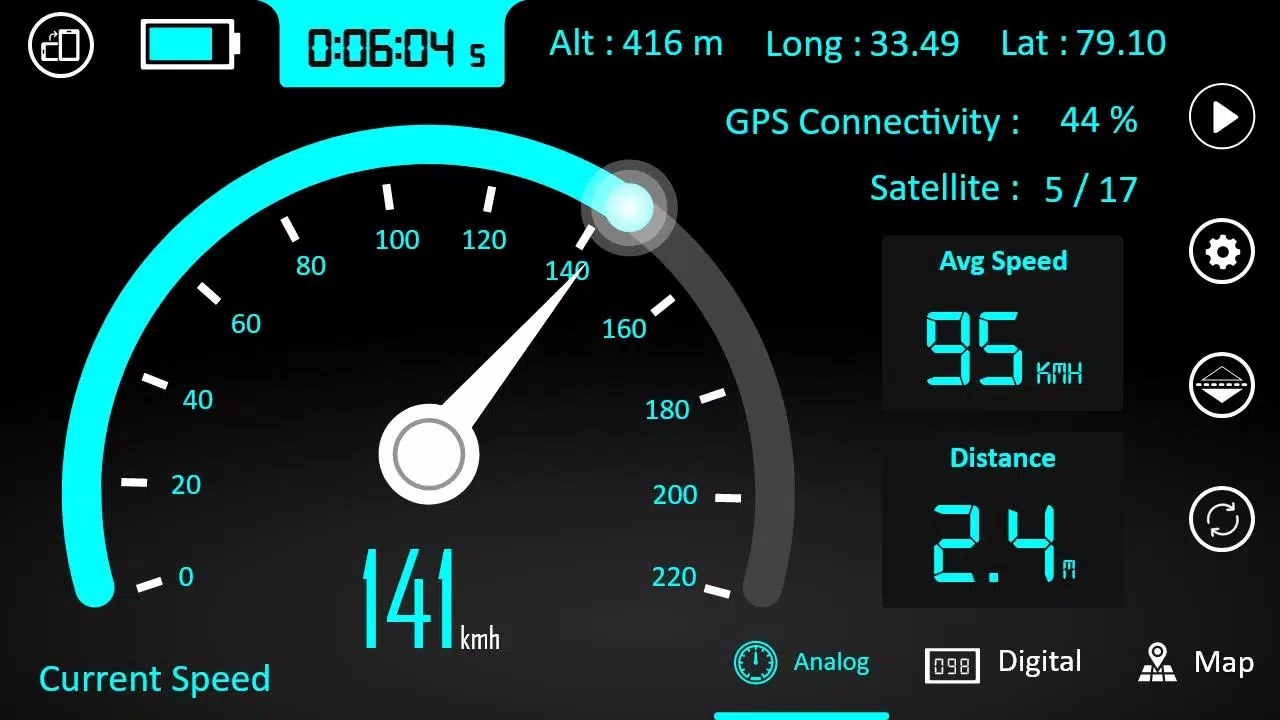 GPS Speedometer - Odometer App स्क्रीनशॉट