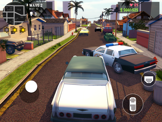 ภาพหน้าจอของ The Grand Rampage. Mad Heists iPad 