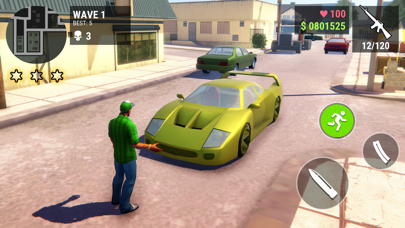 ภาพหน้าจอของ The Grand Rampage. Mad Heists