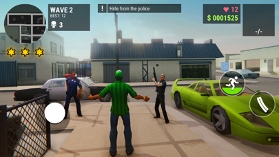 ภาพหน้าจอของ The Grand Rampage. Mad Heists
