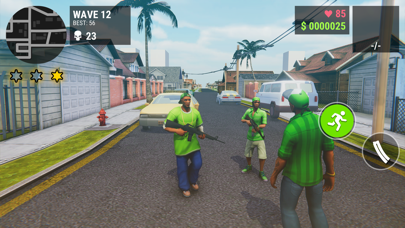 ภาพหน้าจอของ The Grand Rampage. Mad Heists