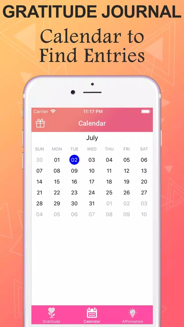 Gratitude Journal & Diary Screenshots