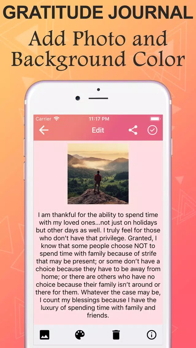Gratitude Journal & Diary Screenshots