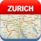 Zurich Offline Map - City Metro Airport