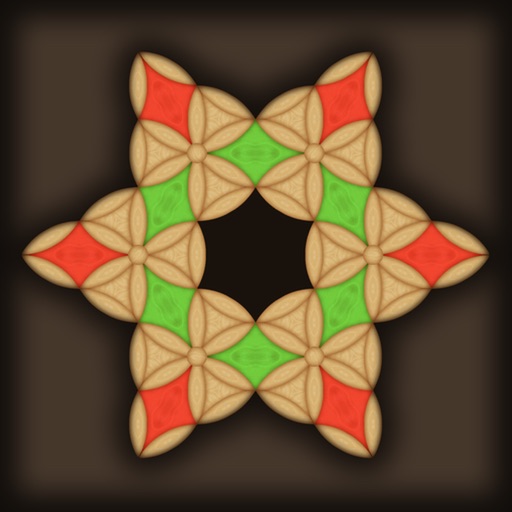 Hard Wood Puzzle. Triangle