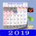 日本カレンダー2019