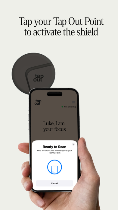 Tap Out: Screen Time Reduction Screenshots