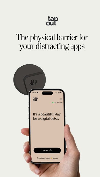 Tap Out: Screen Time Reduction Screenshots