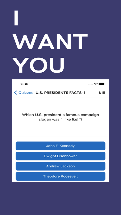 US History Trivia & Quiz Screenshots