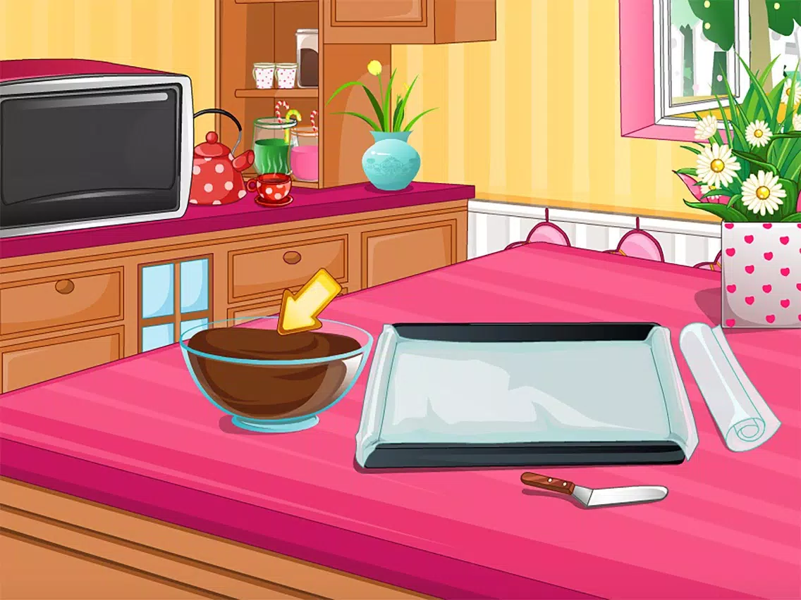 Hearts with Cream free Cooking games for girls iPad Screenshots