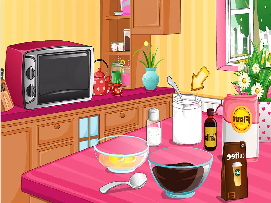 Hearts with Cream free Cooking games for girls iPad Screenshots