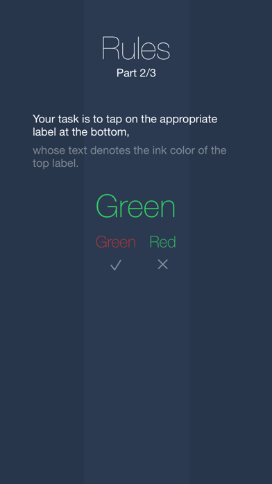 Brain Test - Stroop Effect Screenshots