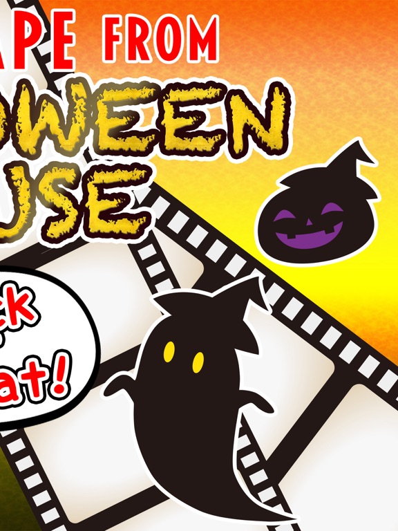 Escape GAME kids"Escape from the Halloween House" iPad Screenshots