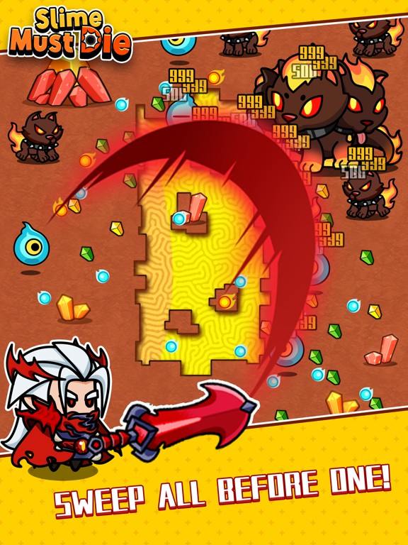 Slime Must Die iPad Screenshots