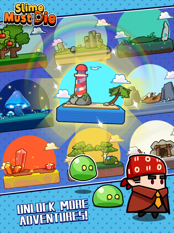 Slime Must Die iPad Screenshots