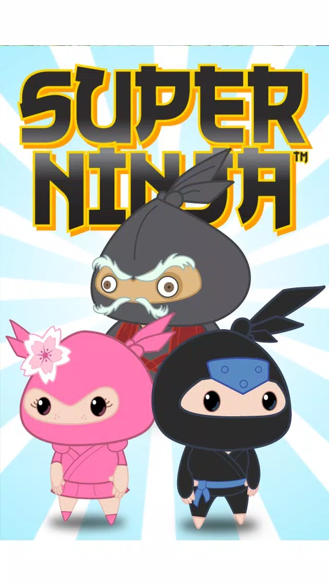 Capturas de tela do Super Ninja