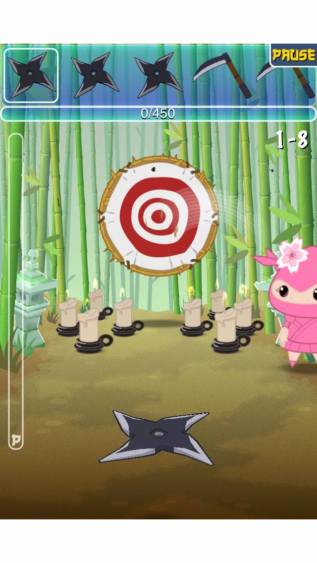 Capturas de tela do Super Ninja