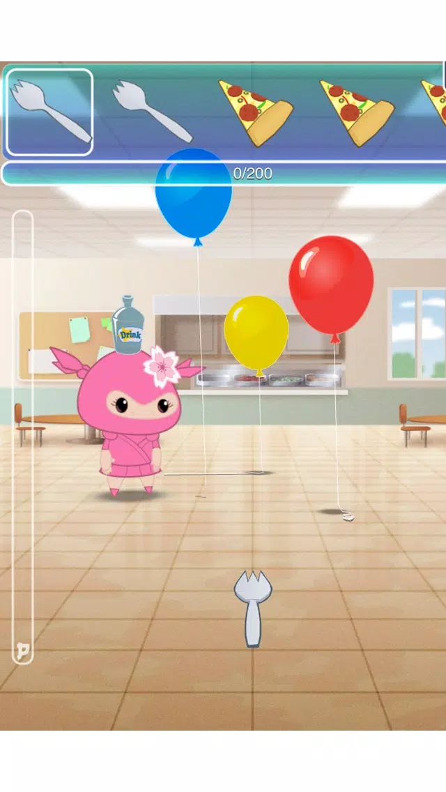 Capturas de tela do Super Ninja