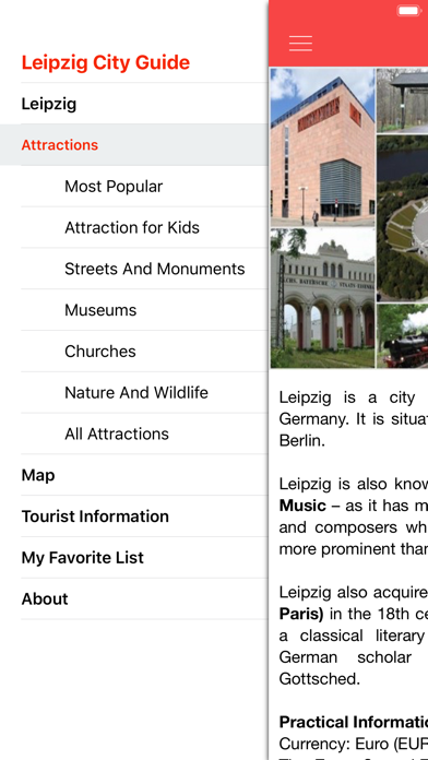 Leipzig City Guide Screenshots