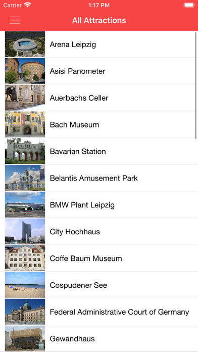 Leipzig City Guide Screenshots