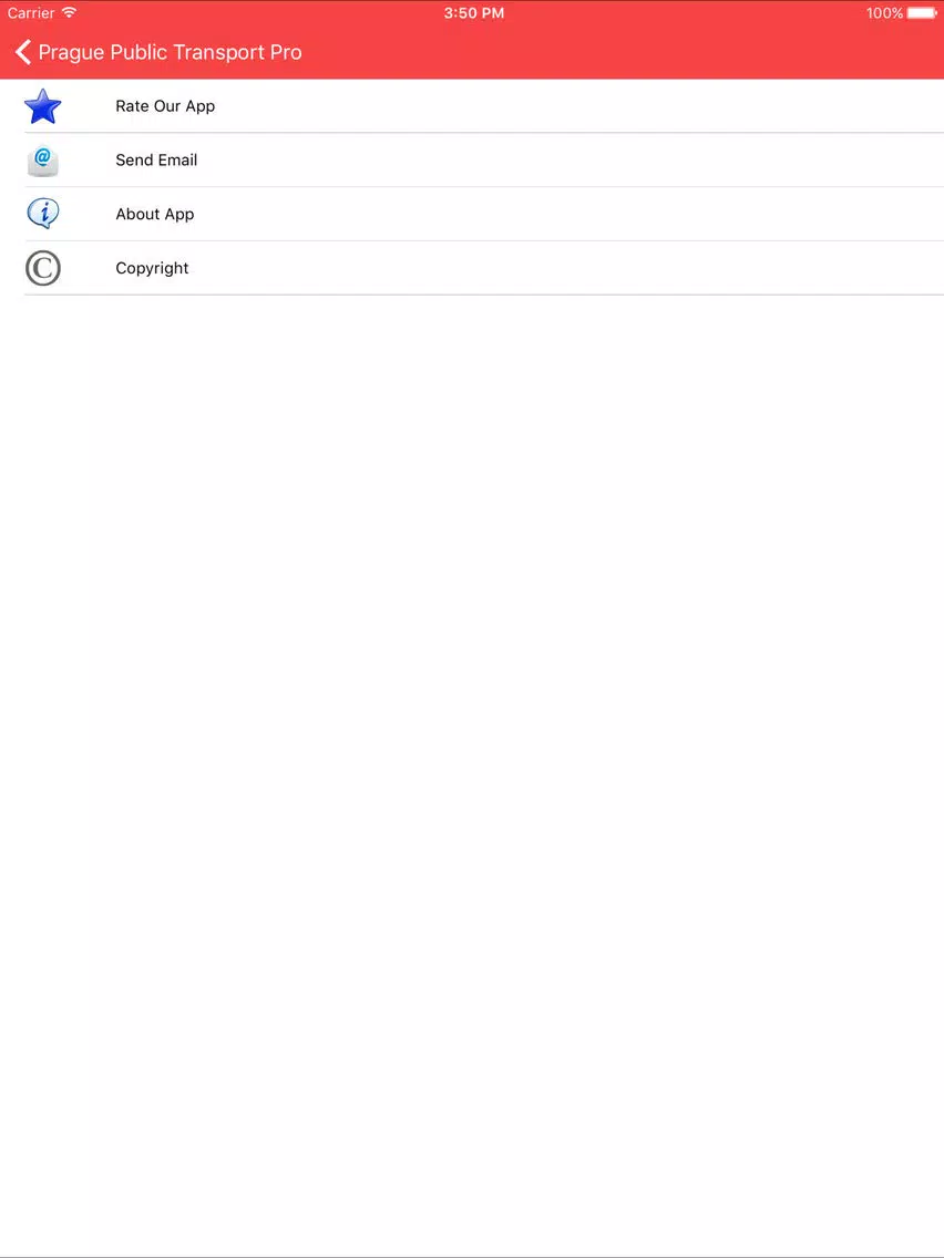 Prague Public Transport Pro iPad Screenshots