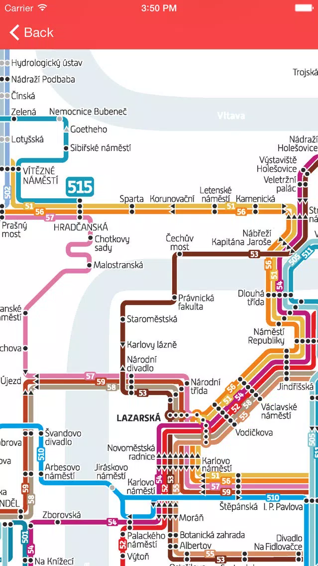 Prague Public Transport Pro Screenshots
