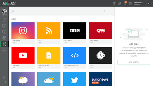 LOOK Digital Signage Player Screenshots