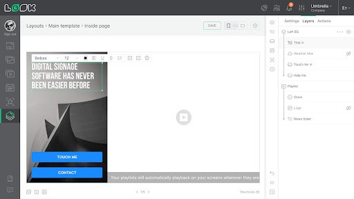 LOOK Digital Signage Player Screenshots