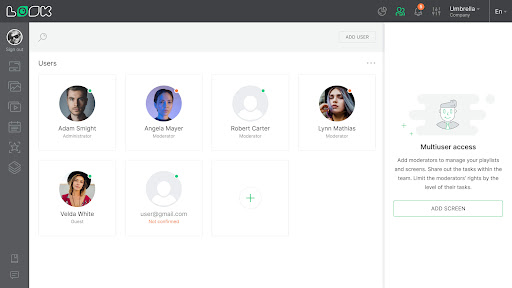 LOOK Digital Signage Player Screenshots