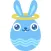 Cute Bunny Egg Sticker Pack
