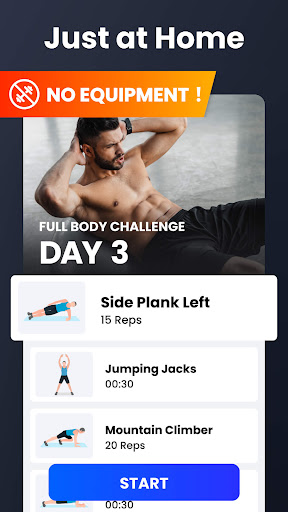 Home Workout - No Equipment Screenshots