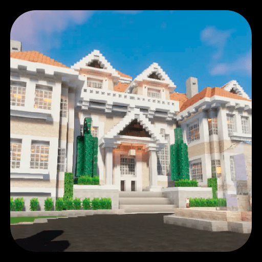 Mansion Minecraft City Mod 2v.